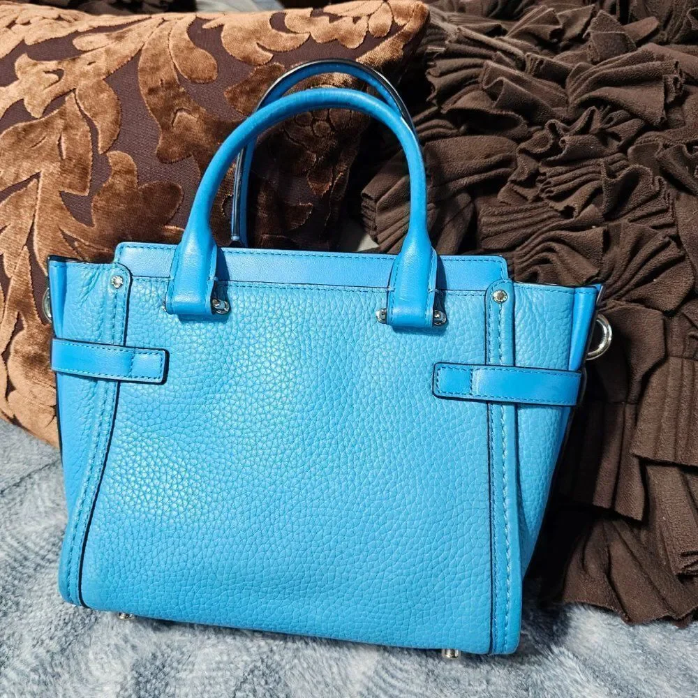 Coach Swagger 21 Satchel with Crossbody Strap Purse